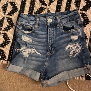 American Eagle curvy hi rise shortie